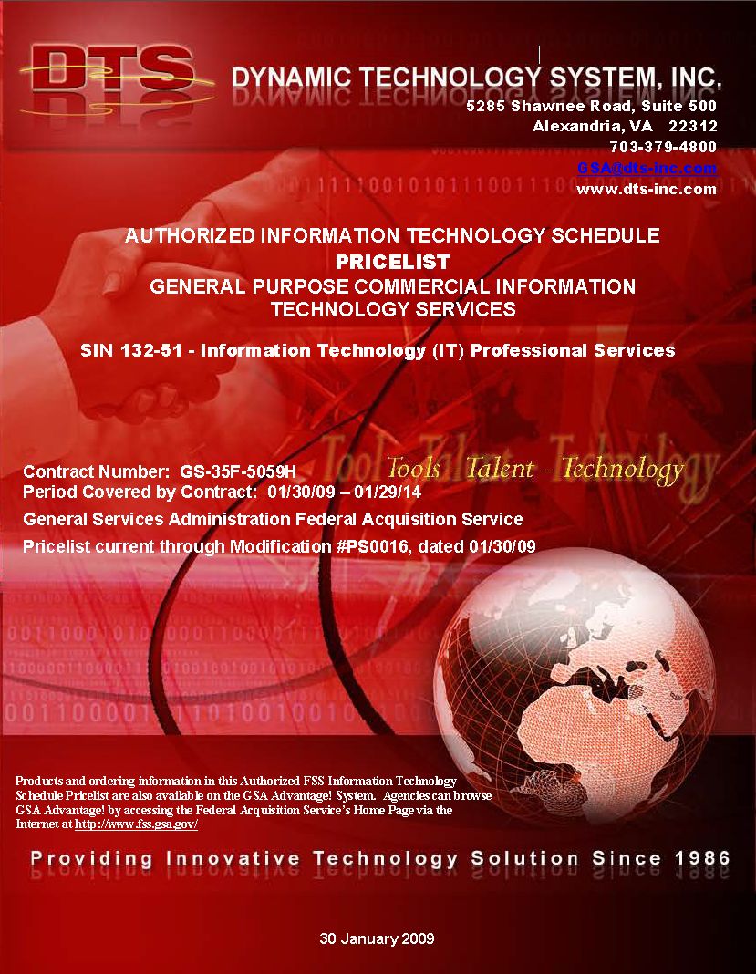 DTS, Dynamic Technology Systems, Inc.